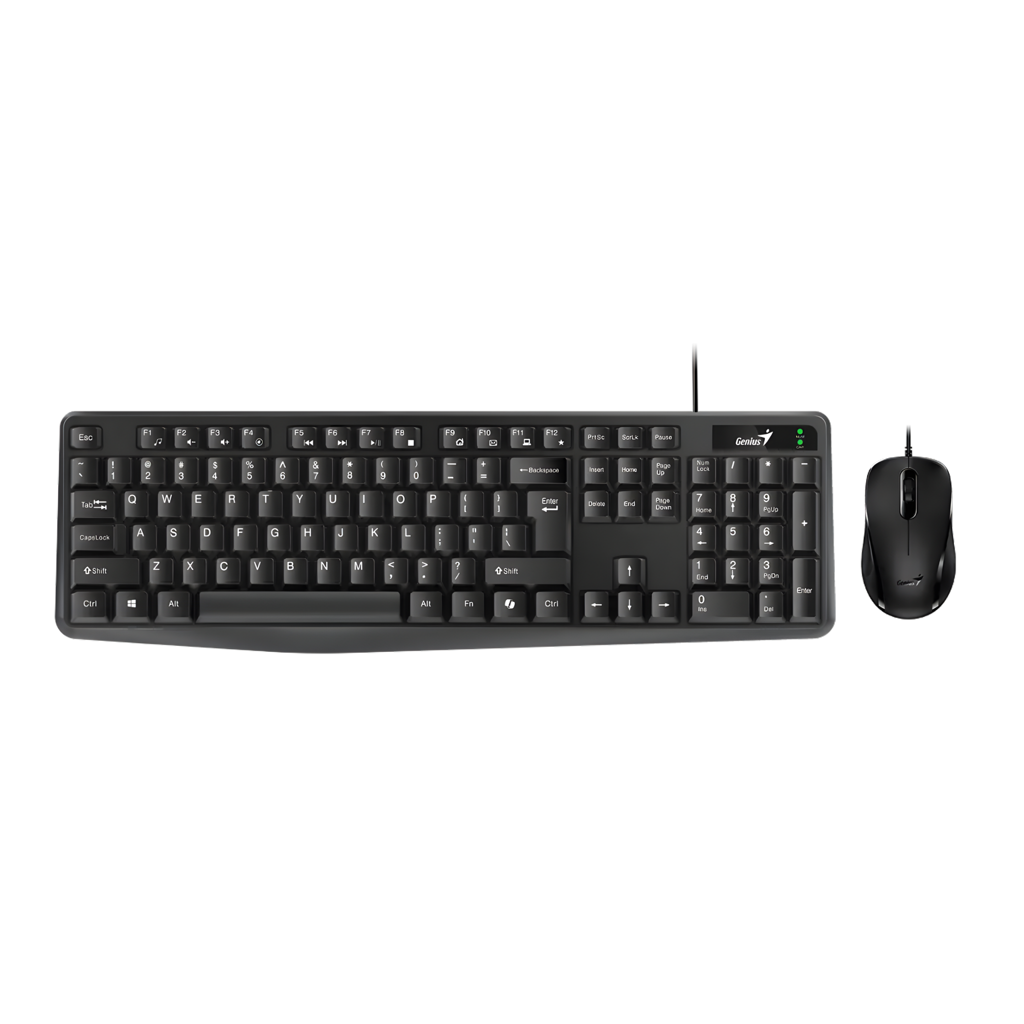 COMBO DE TECLADO Y MOUSE ALAMBRICO MARCA GENIUS KM-170