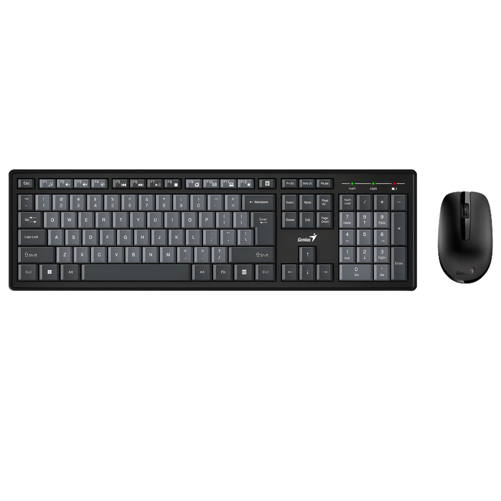 COMBO TECLADO Y MOUSE INALAMBRICO MARCA GENIUS KM-8200
