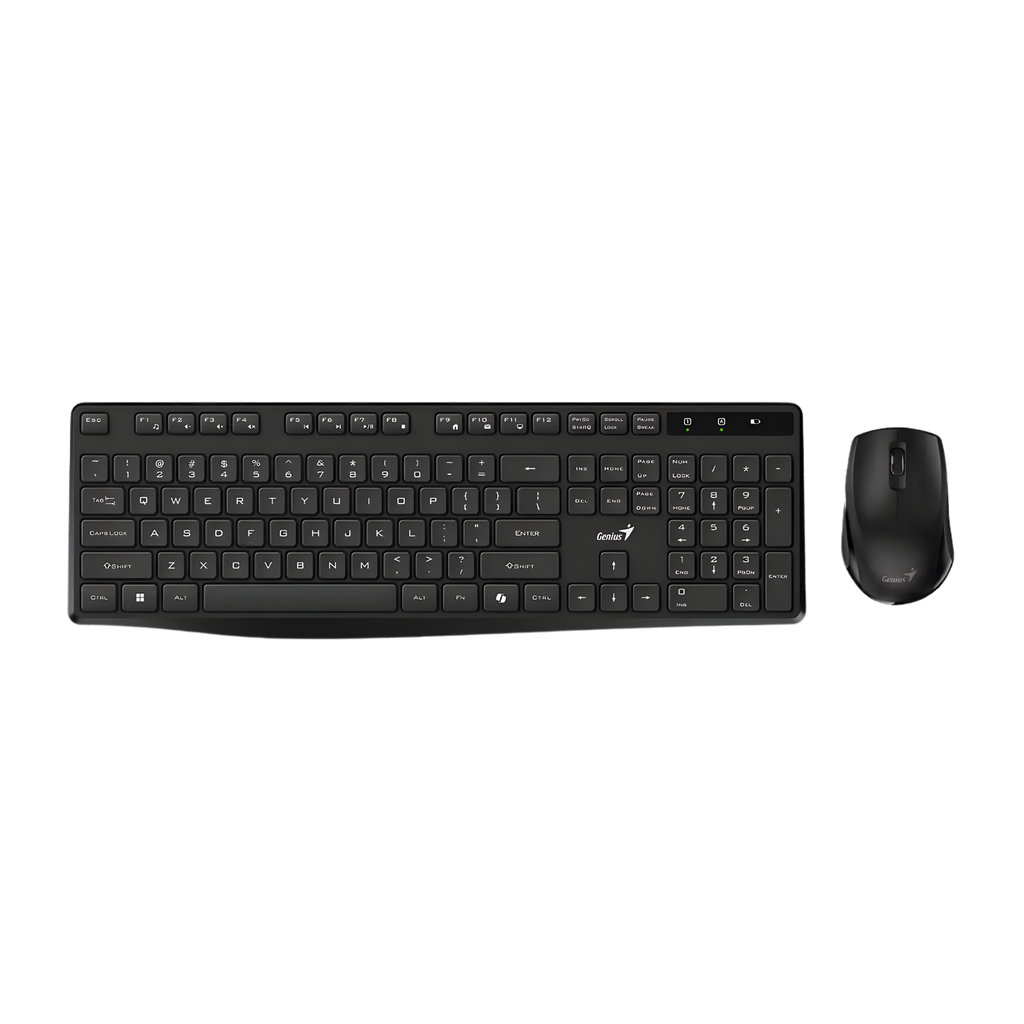 COMBO TECLADO Y MOUSE INALAMBRICO MARCA GENIUS KM-8206S