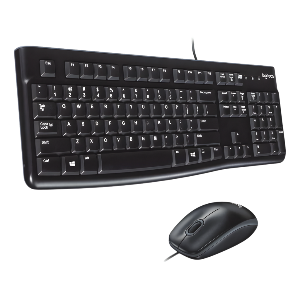 COMBO TECLADO Y MOUSE ALAMBRICO LOGITECH REF MK120