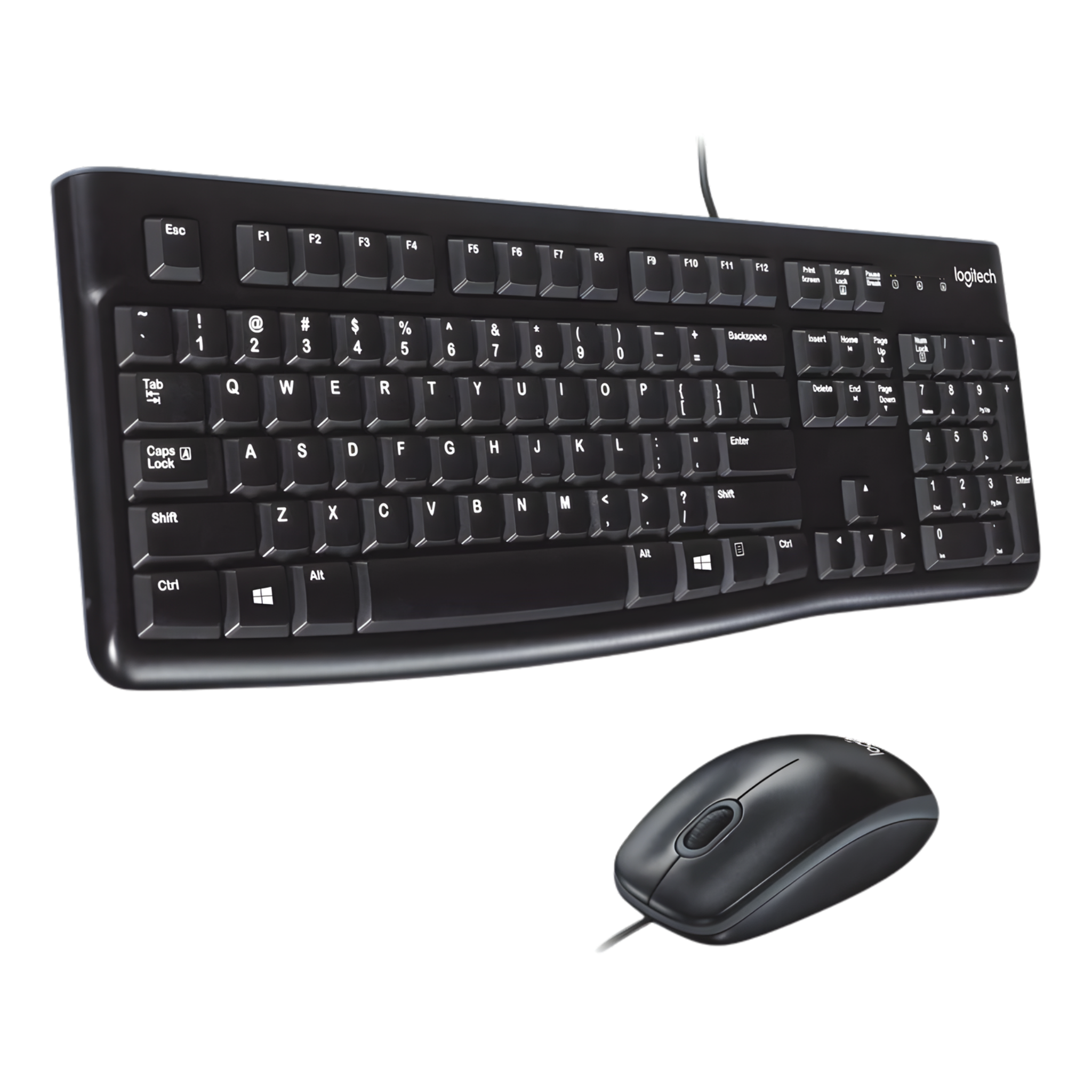 COMBO TECLADO Y MOUSE ALAMBRICO LOGITECH REF MK120