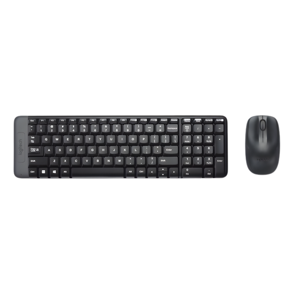 COMBO TECLADO Y MOUSE INALAMBRICO COMPACTO LOGITECH MK220