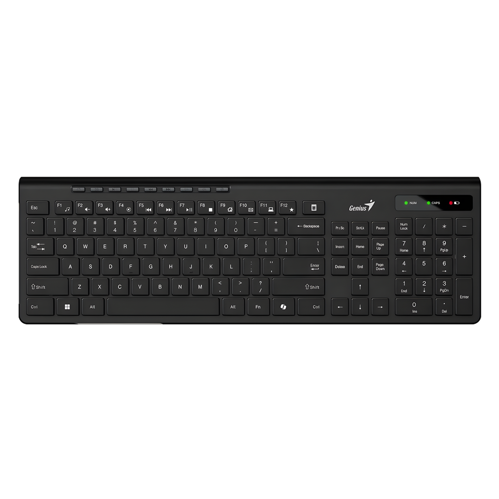 TECLADO MULTIMEDIA INALAMBRICO GENIUS SLIMSTAR 7230