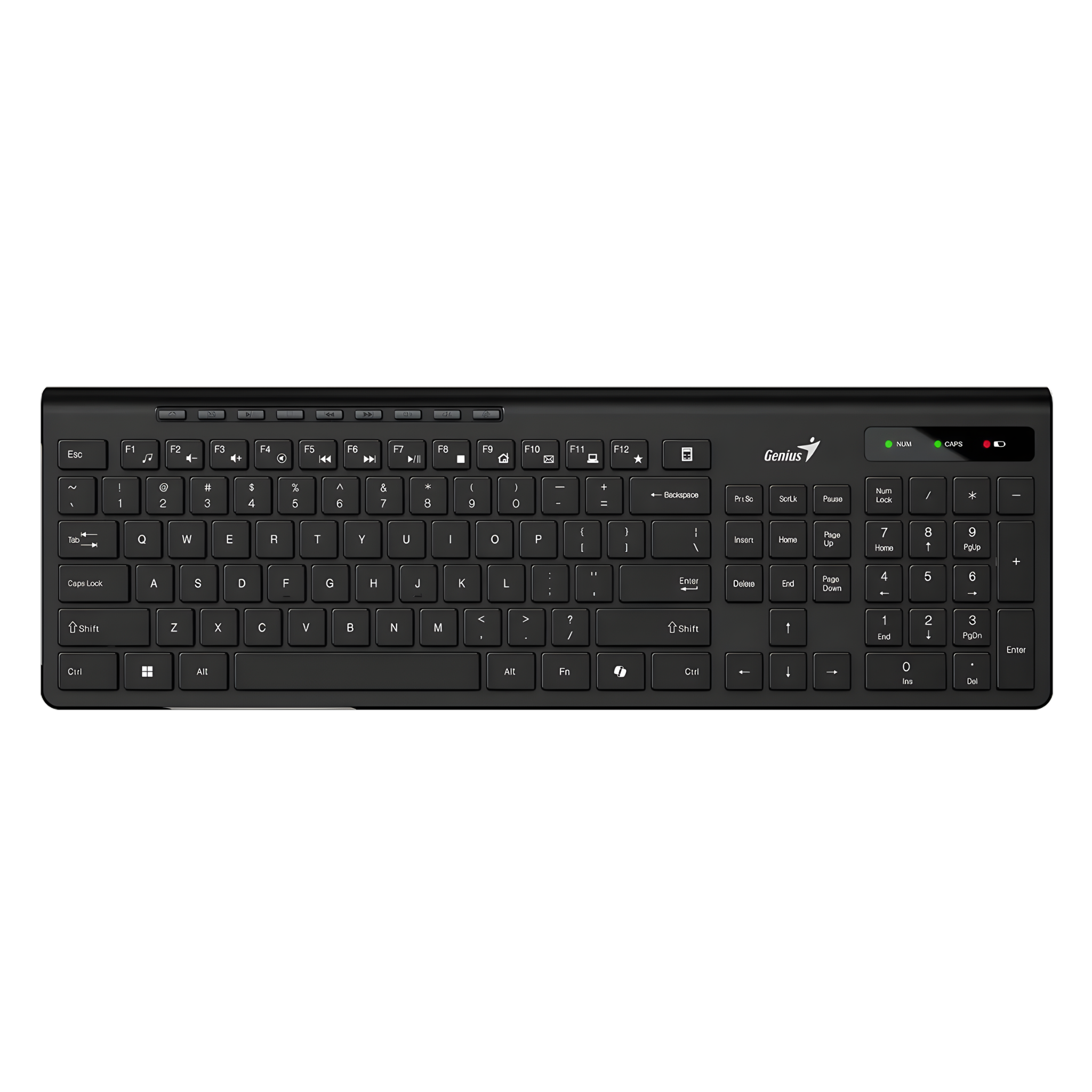 TECLADO MULTIMEDIA INALAMBRICO GENIUS SLIMSTAR 7230