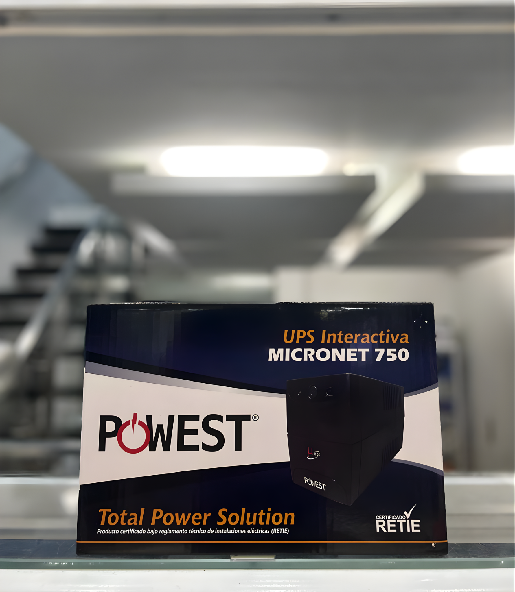 UPS INTERACTIVA DE 750VA MARCA POWEST MICRONET