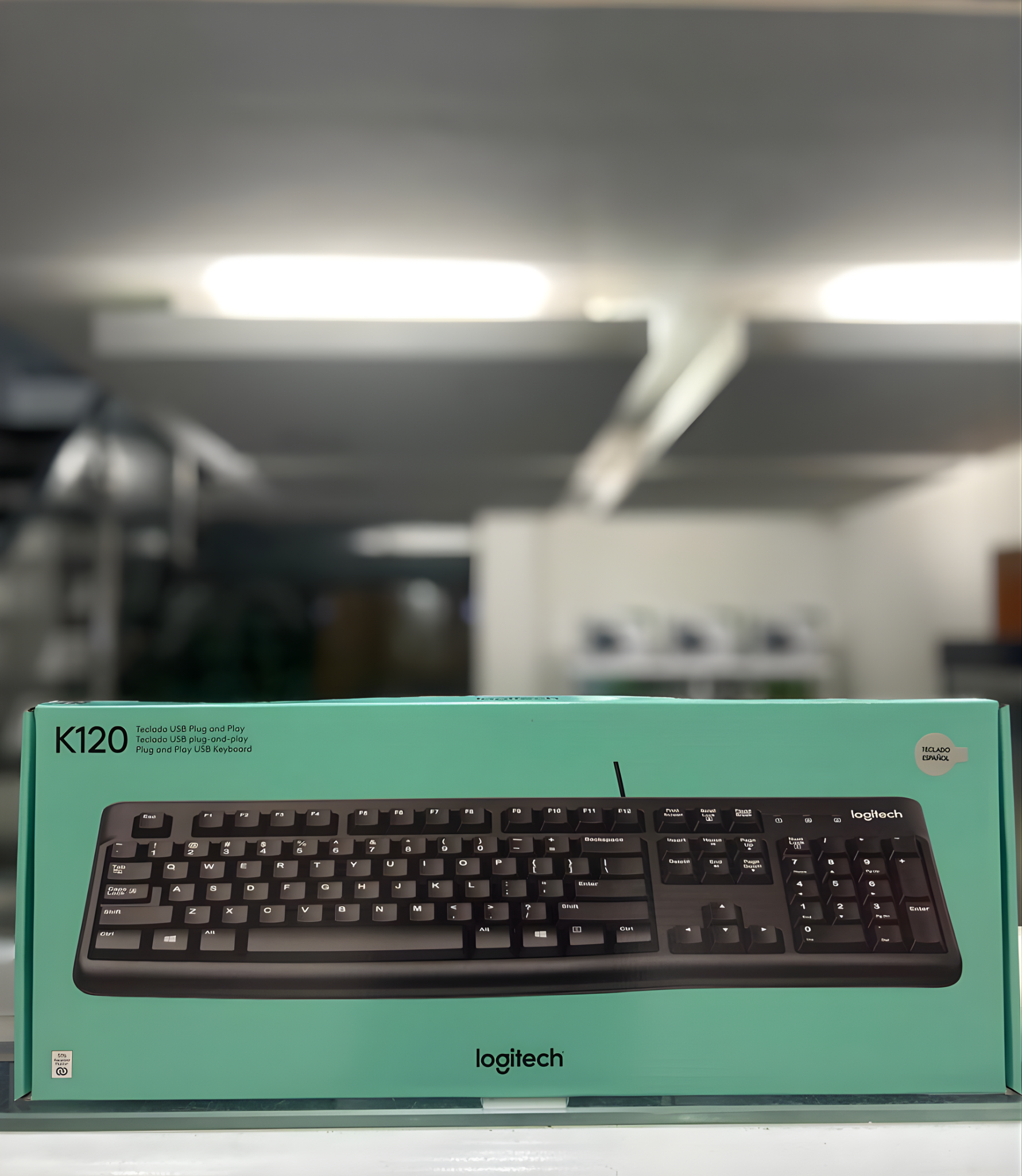 TECLADO ALAMBRICO LOGITECH REF K120