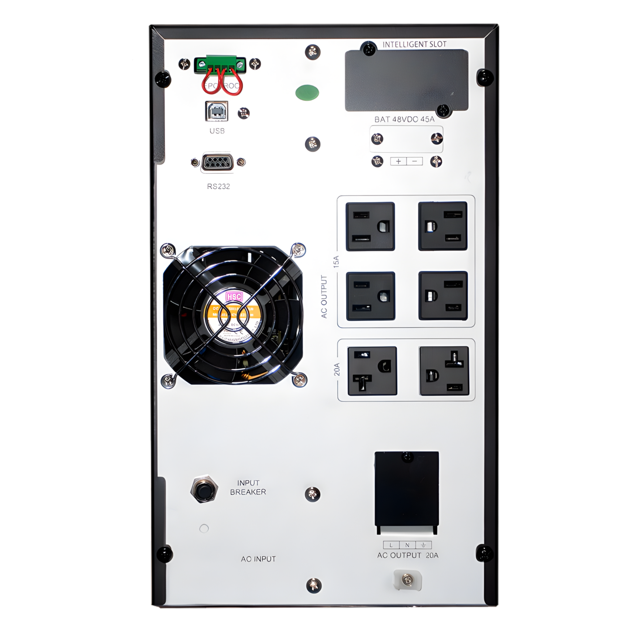 UPS MONOFASICA ON LINE DE 2000VA POWEST MICRONET