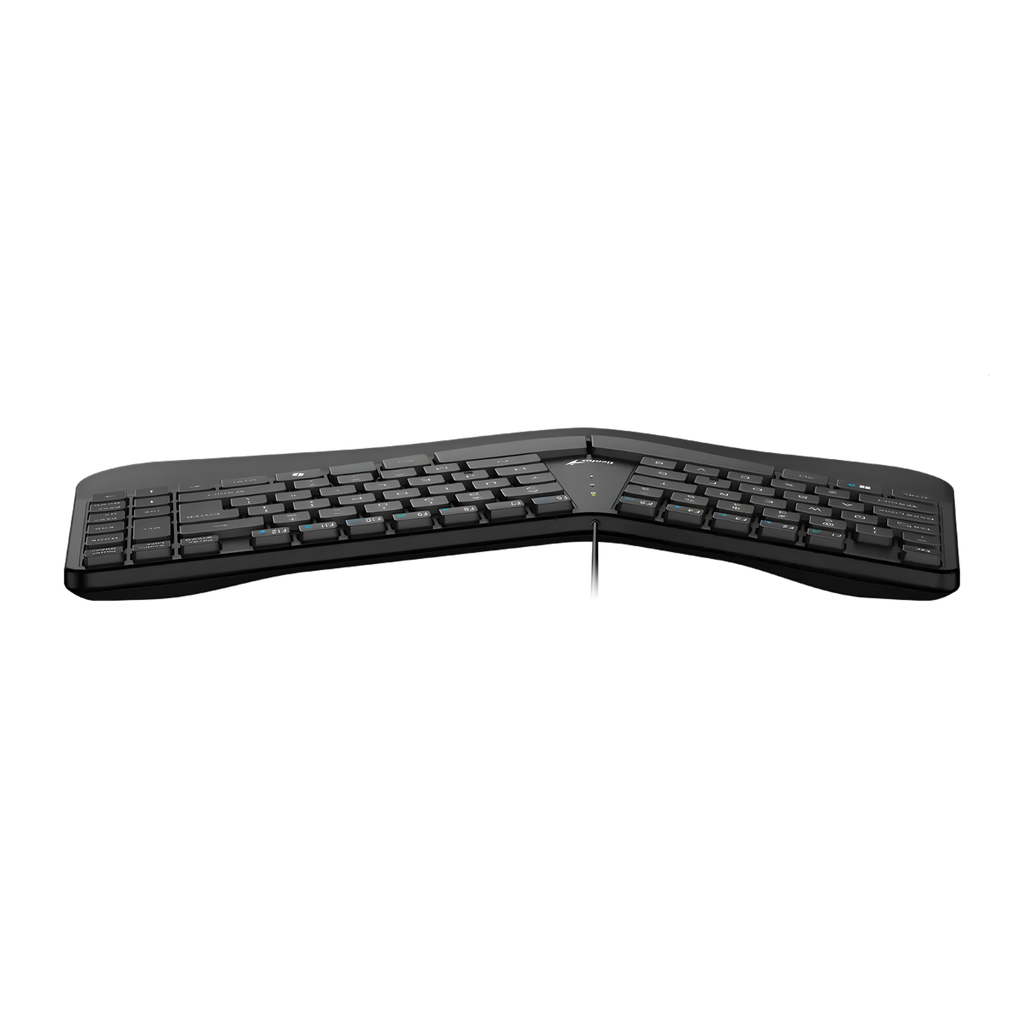 TECLADO ERGONOMICO ALAMBRICO CON REPOSAMUÑECAS GENIUS ERGO KB-700